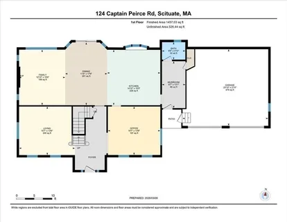 $1,299,000 | 124 Captain Peirce Road, Scituate, MA 02066