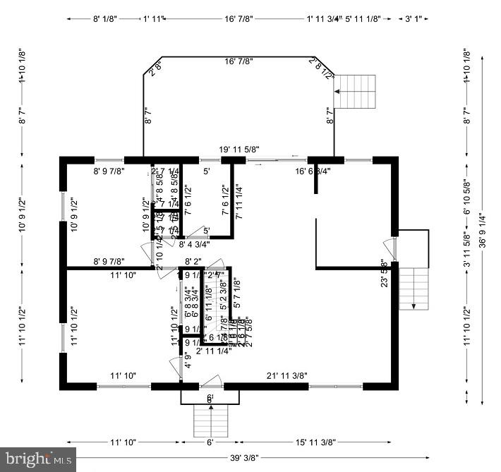12702 Connecticut Avenue Silver Spring, MD 20906 - Photo 23 of 27 Main Level Dimensions