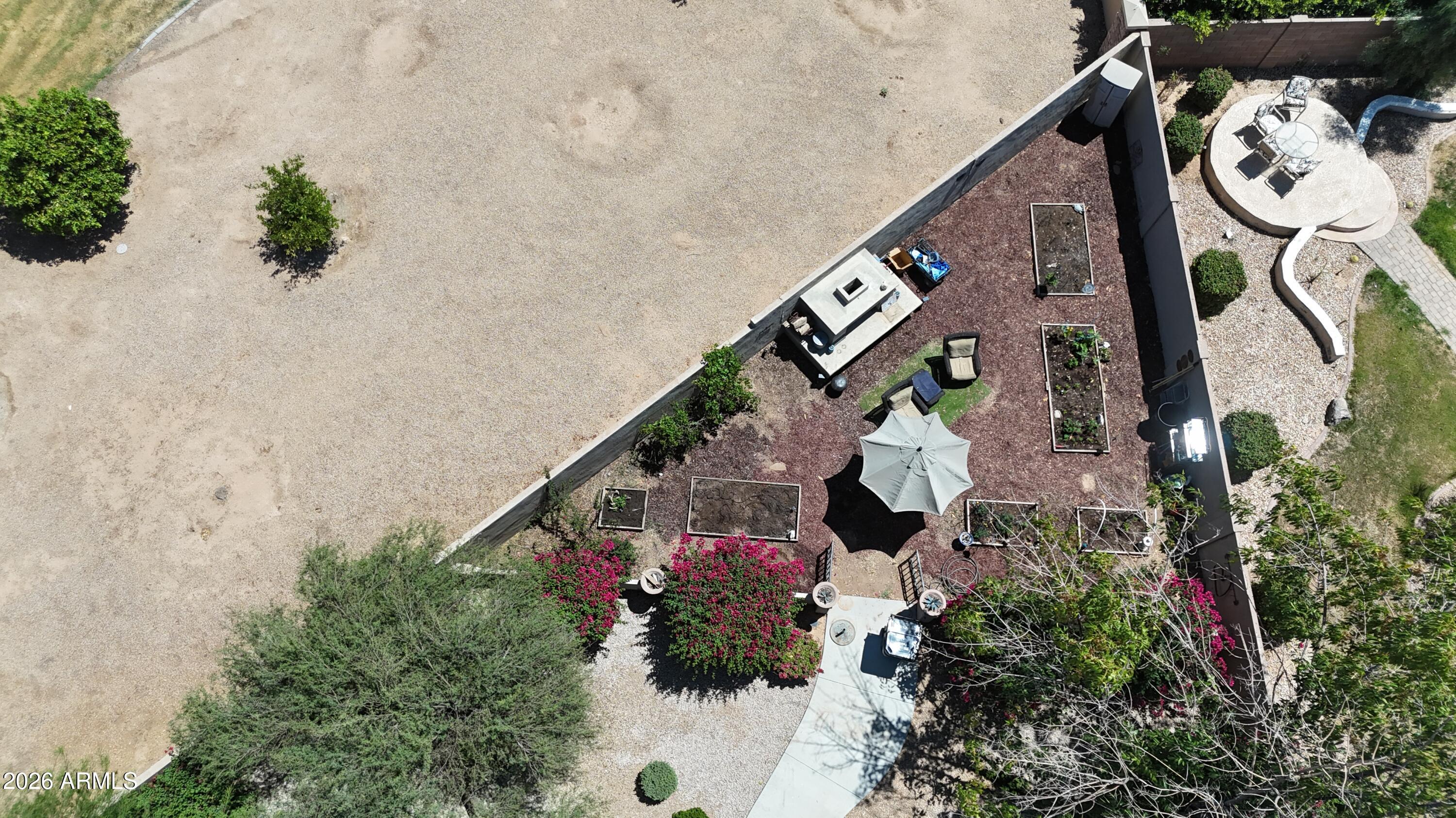 6427 South Magic Court Gilbert, AZ 85298 - Photo 63 of 71 an aerial view of beach and patio