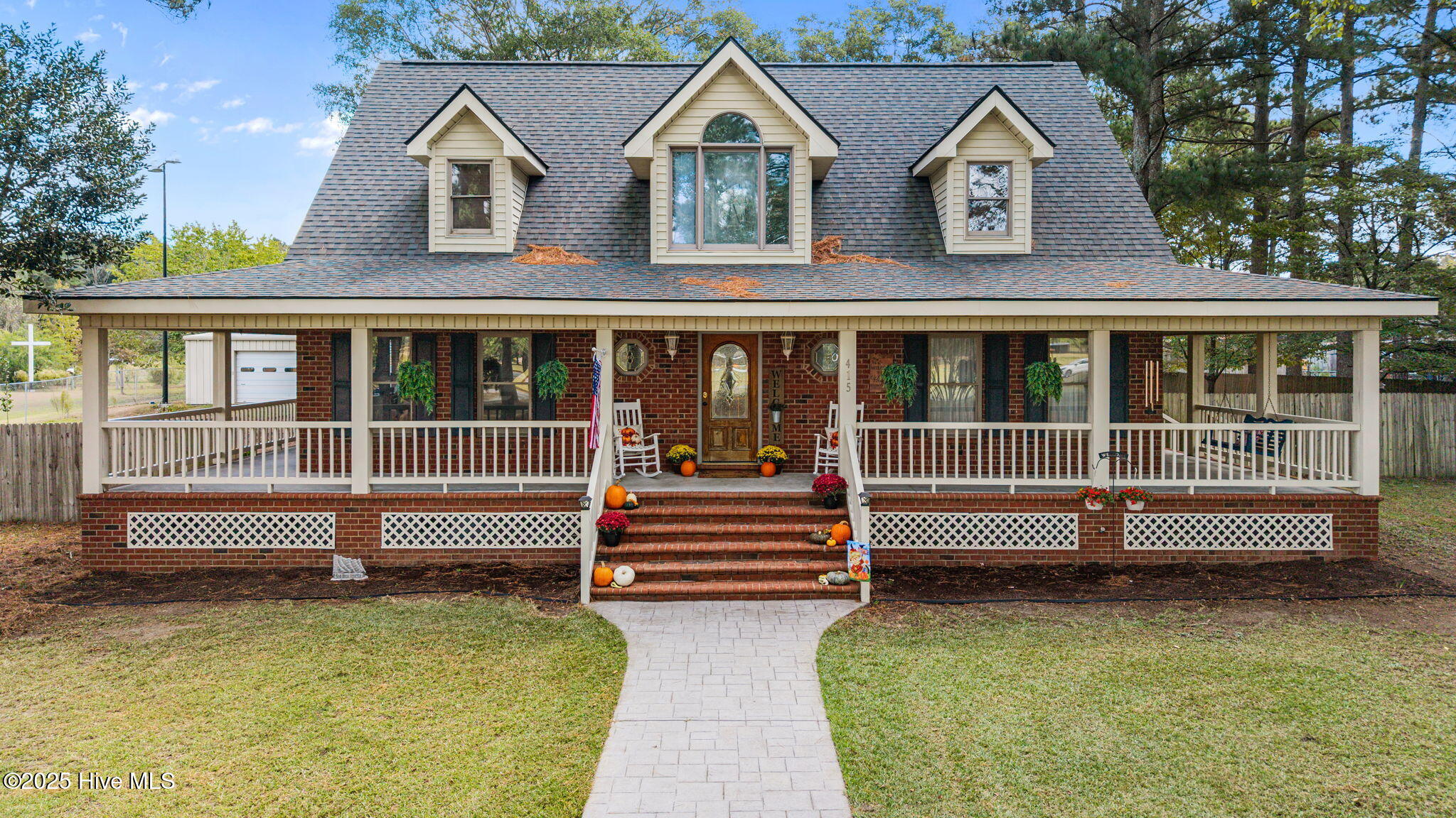 415 Bay Bush Road Vanceboro, NC 28586 - Photo 2 of 38 Welcoming porch complete with rockers!