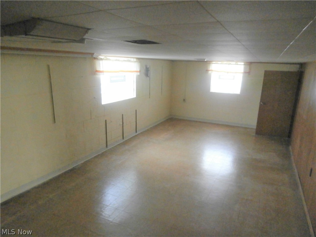 355 Barrington Ridge Road Painesville, OH 44077 - Photo 14 of 25 Basement with glass block windows
