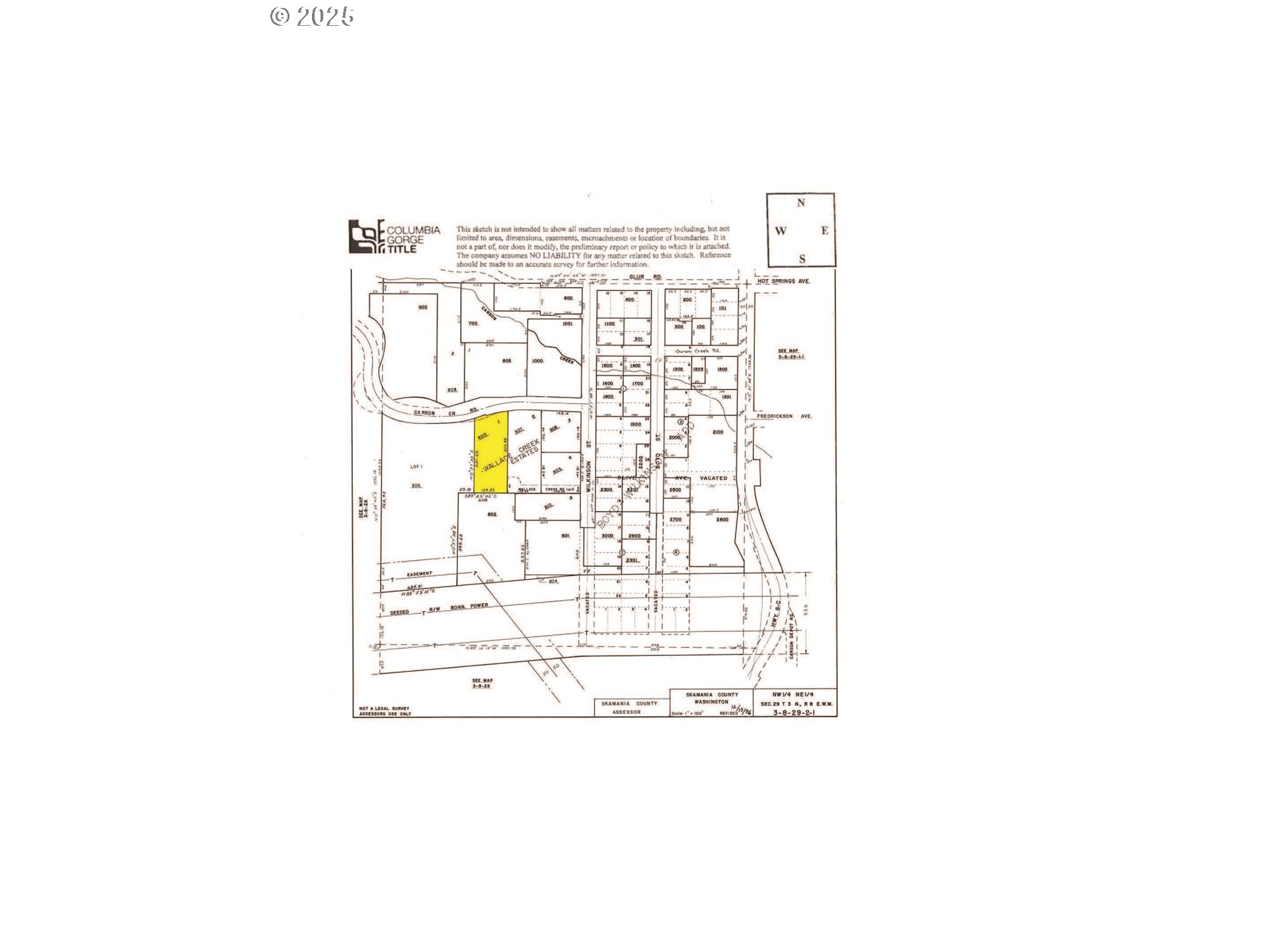 Wallace Creek Road Carson, WA 98610 - Photo 11 of 11 a picture of a floor plan