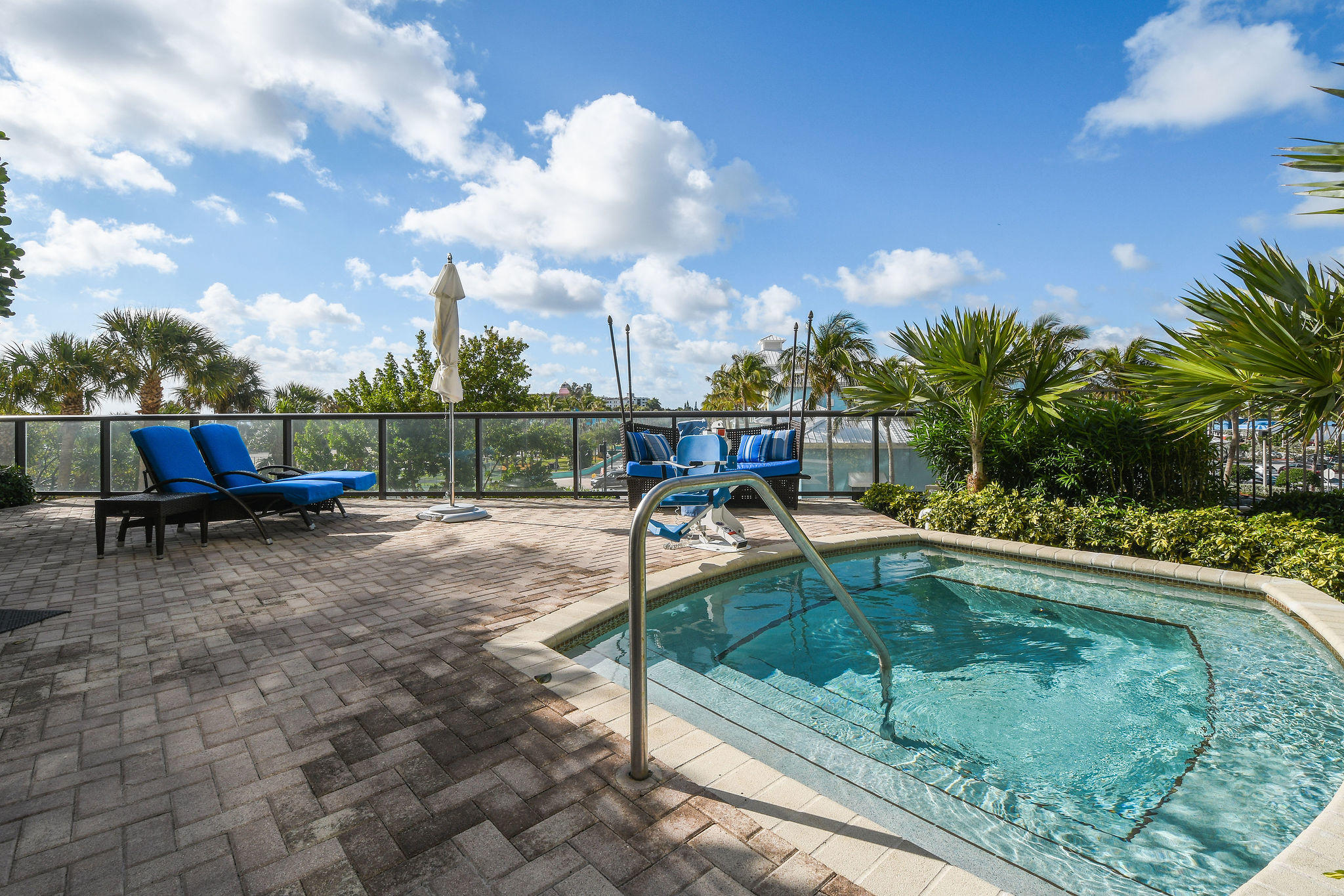 2700 North Ocean Drive, Unit LPH4B Riviera Beach, FL 33404 - Photo 57 of 67 a view of swimming pool with sitting area