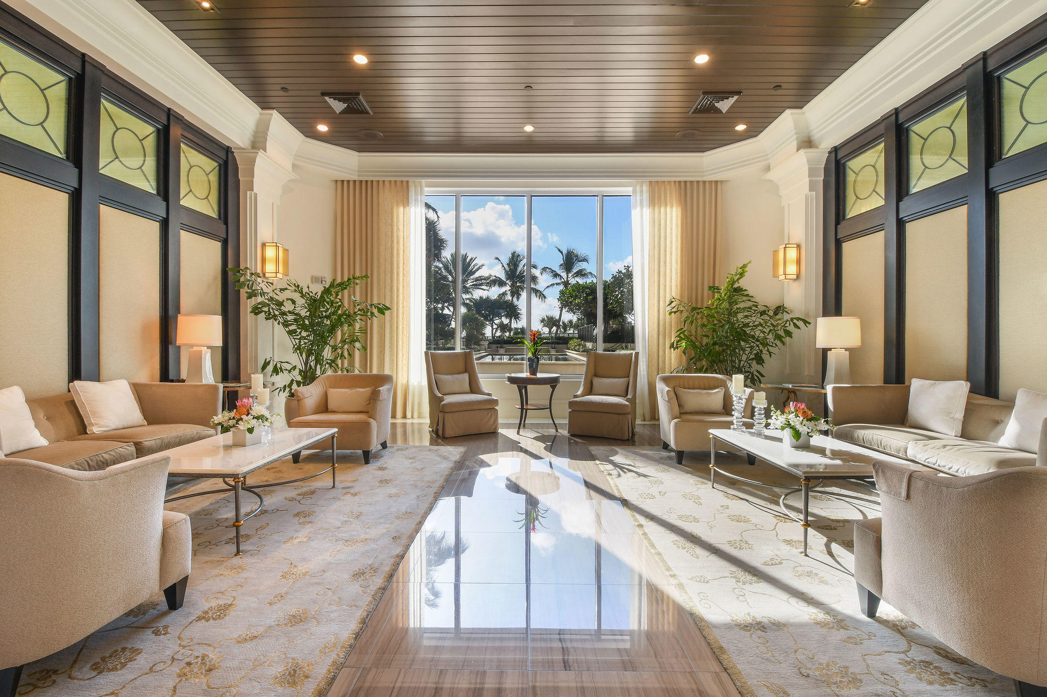 2700 North Ocean Drive, Unit LPH4B Riviera Beach, FL 33404 - Photo 58 of 67 a living room with furniture and large windows