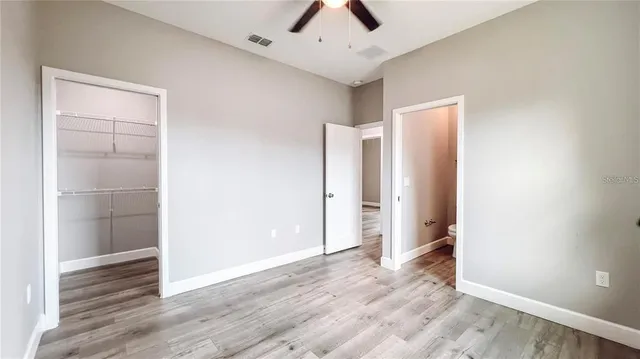 wooden floor in an empty room