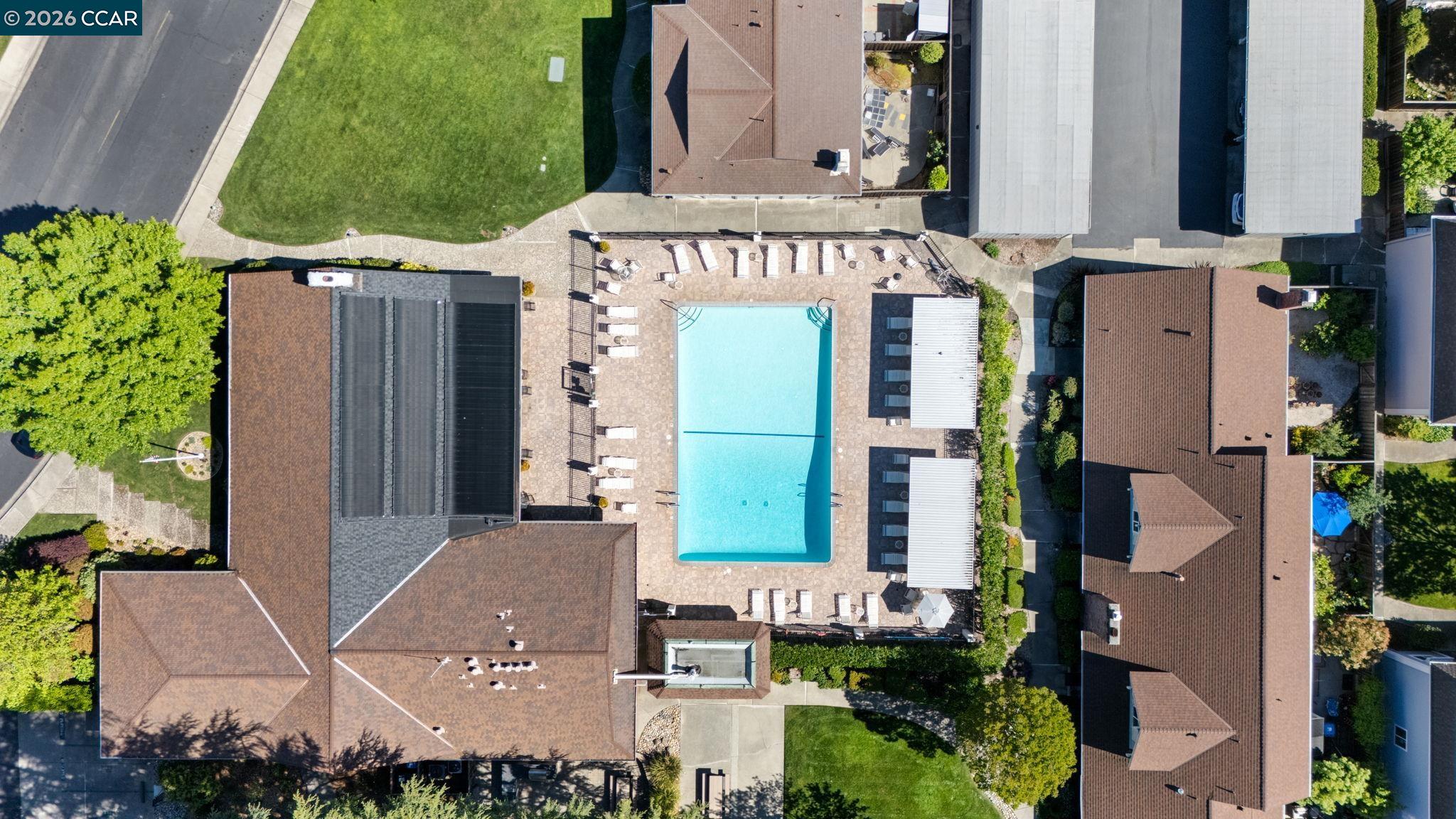36 Miramonte Drive Moraga, CA 94556 - Photo 24 of 29 aerial view of a house with a yard