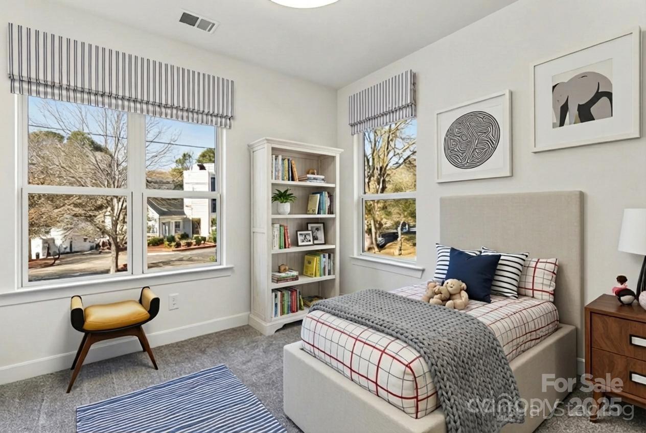 400 South Spargo Street Dallas, NC 28034 - Photo 5 of 26 a bedroom with a bed and a window