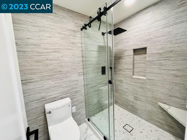 118 Lawnview Circle Danville, CA 94526 - Photo 30 of 50 a bathroom with a toilet and a shower