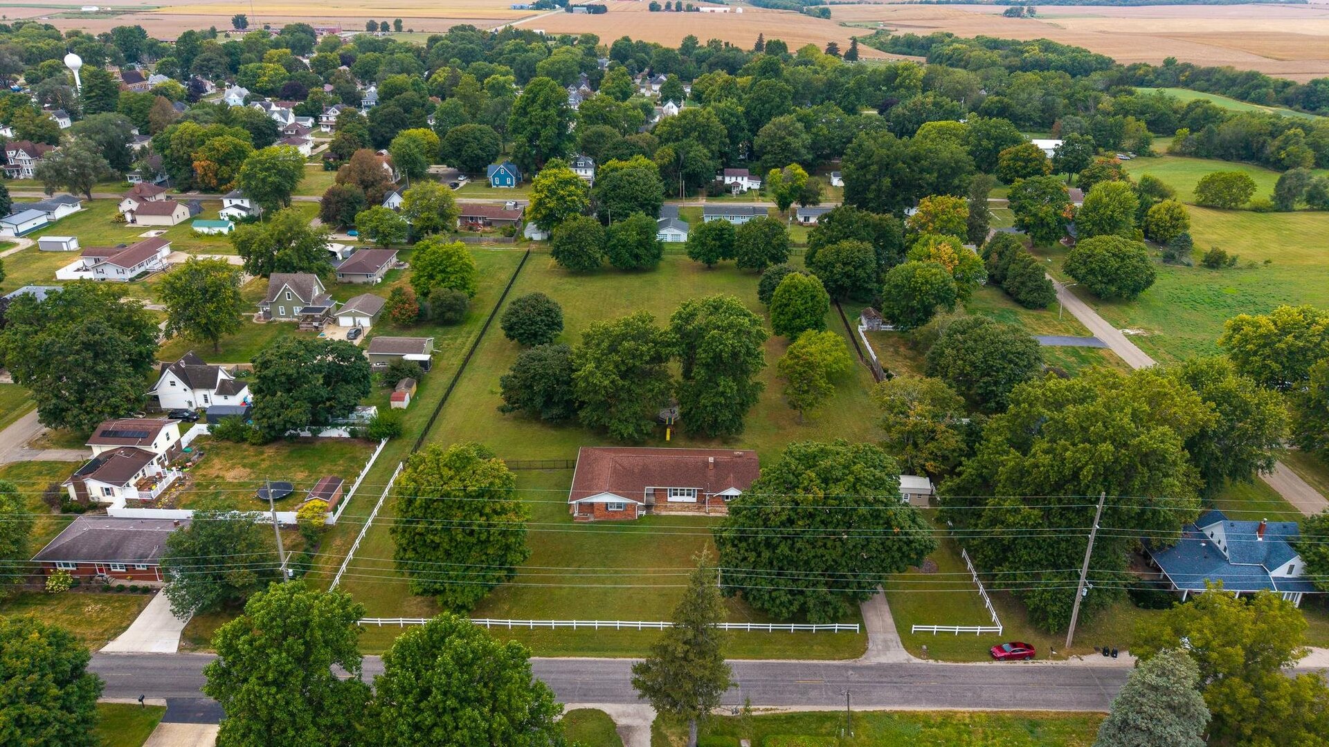 305 North Henderson Road Alexis, IL 61412 - Photo 6 of 31 an aerial view of a house with a yard