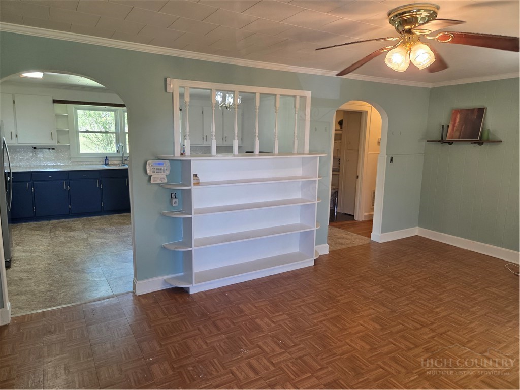 145 Black Oak Ridge Road Taylorsville, NC 28681 - Photo 11 of 39 a view of room with a flat screen tv
