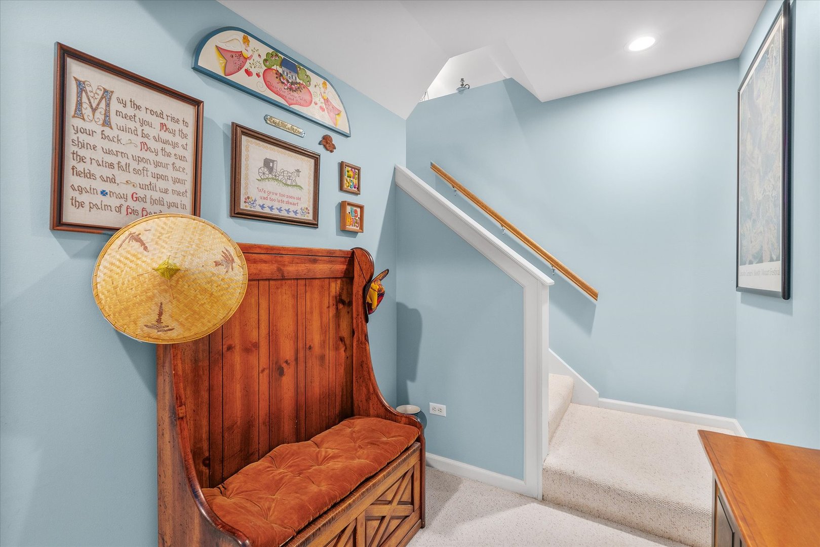 35 Walnut Circle Sugar Grove, IL 60554 - Photo 25 of 42 a bathroom with a sink a toilet and a mirror