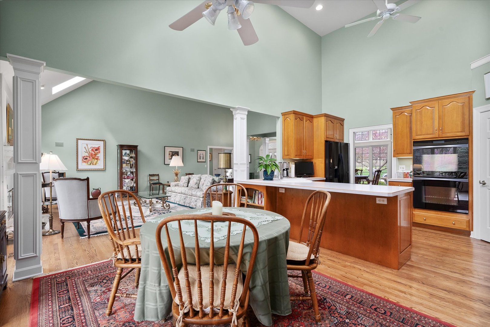 35 Walnut Circle Sugar Grove, IL 60554 - Photo 9 of 42 a dining room with furniture and wooden floor