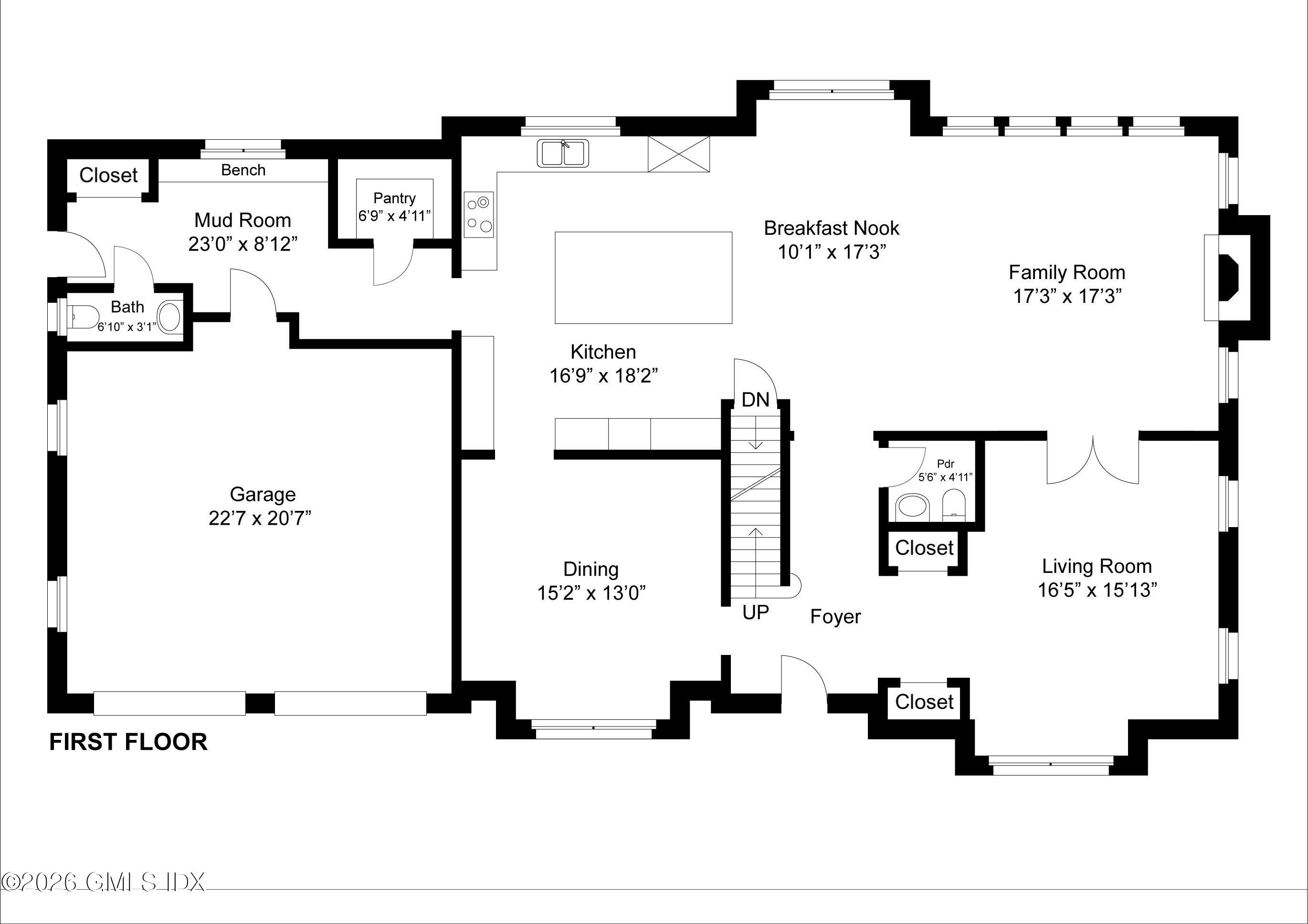 45 Sunshine Avenue Riverside, CT 06878 - Photo 4 of 17 First Floor