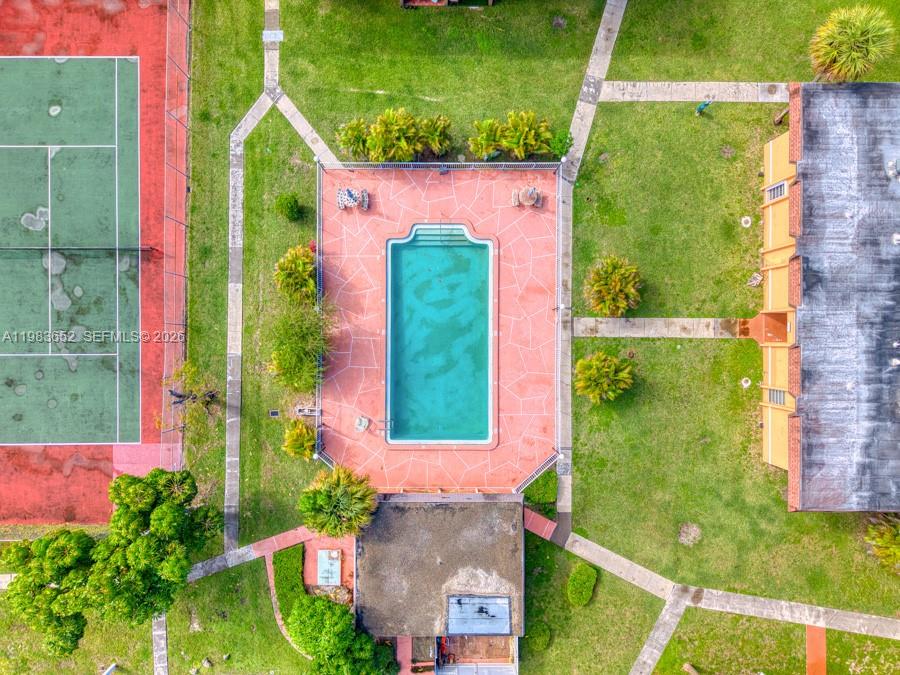 9459 Southwest 76th Street, Unit R5 Miami, FL 33173 - Photo 24 of 33 an aerial view of a house