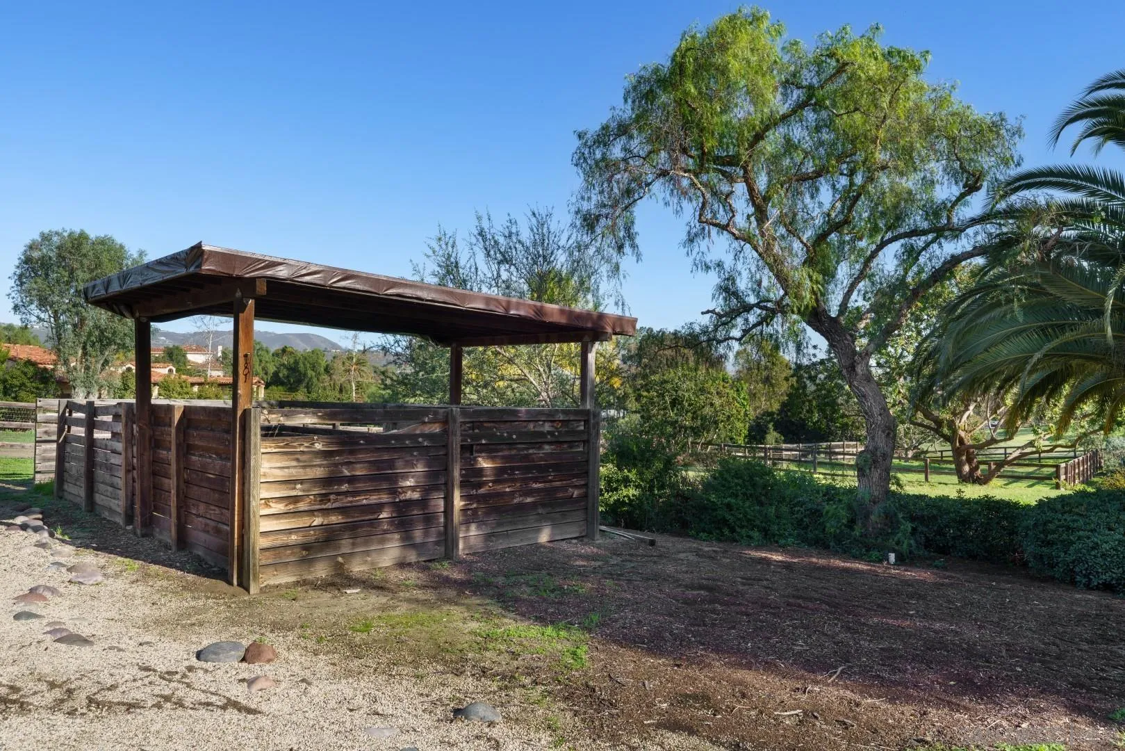 6531 Lago Lindo Rancho Santa Fe, CA 92067 - Photo 26 of 53 a view of a backyard with a patio