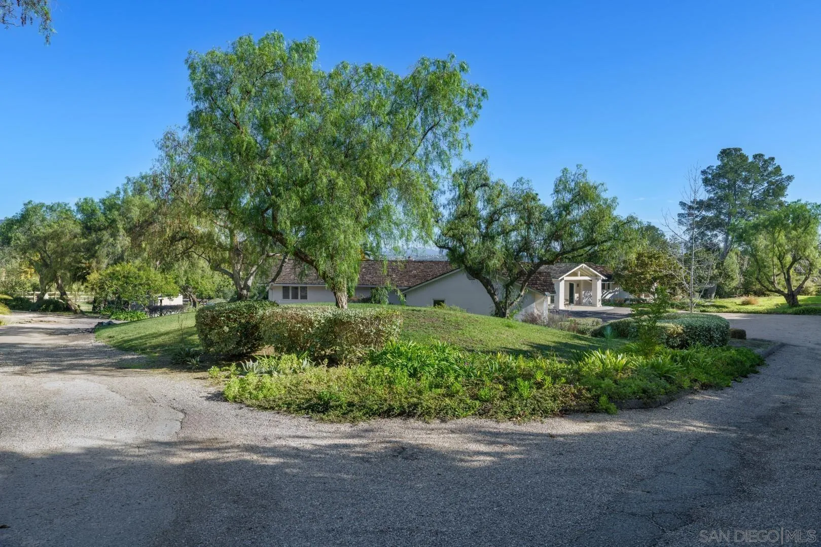 6531 Lago Lindo Rancho Santa Fe, CA 92067 - Photo 46 of 53 a view of a street with a house in the background