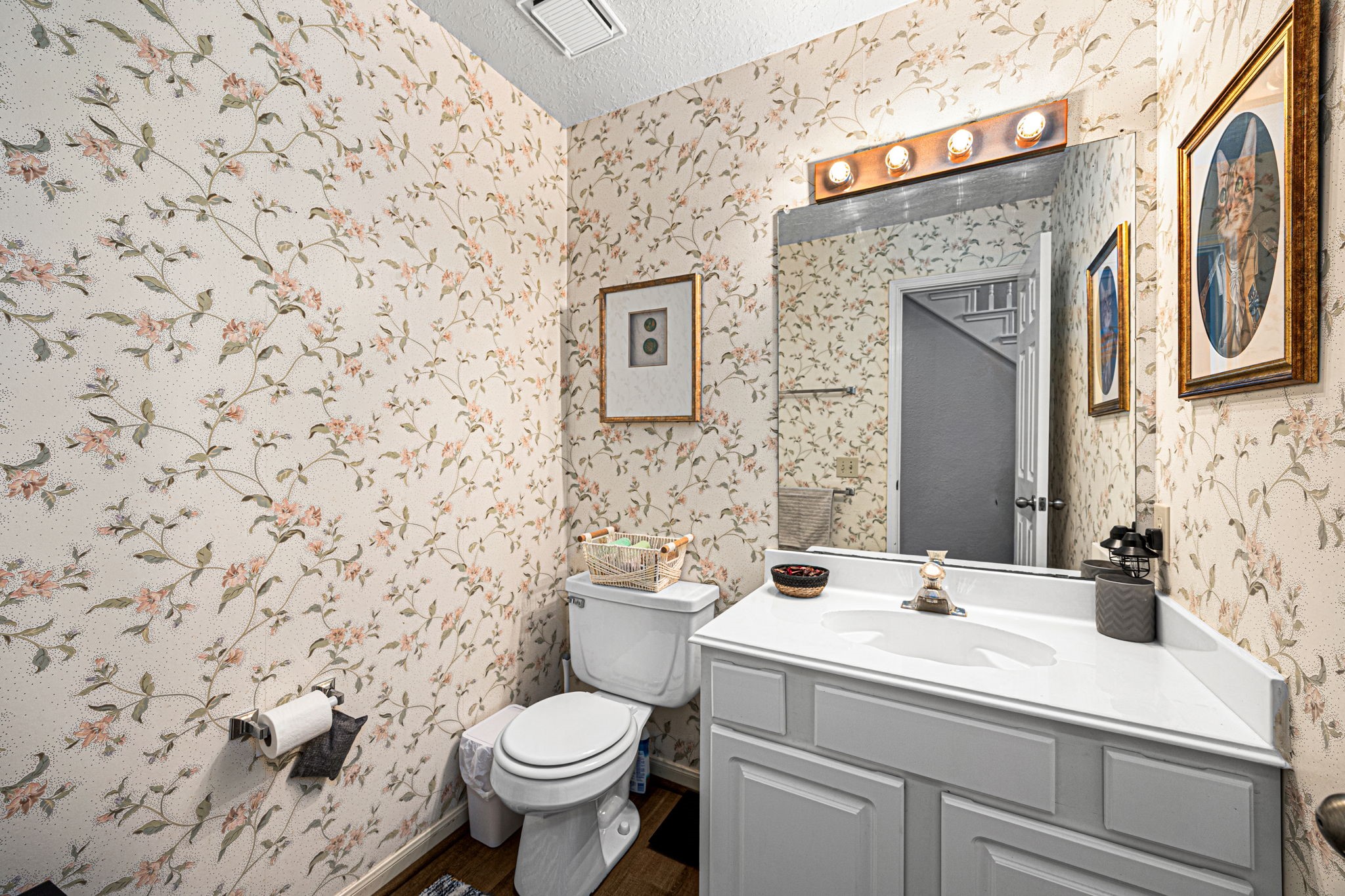 3402 Deeds Road Houston, TX 77084 - Photo 23 of 35 a bathroom with a sink and a toilet