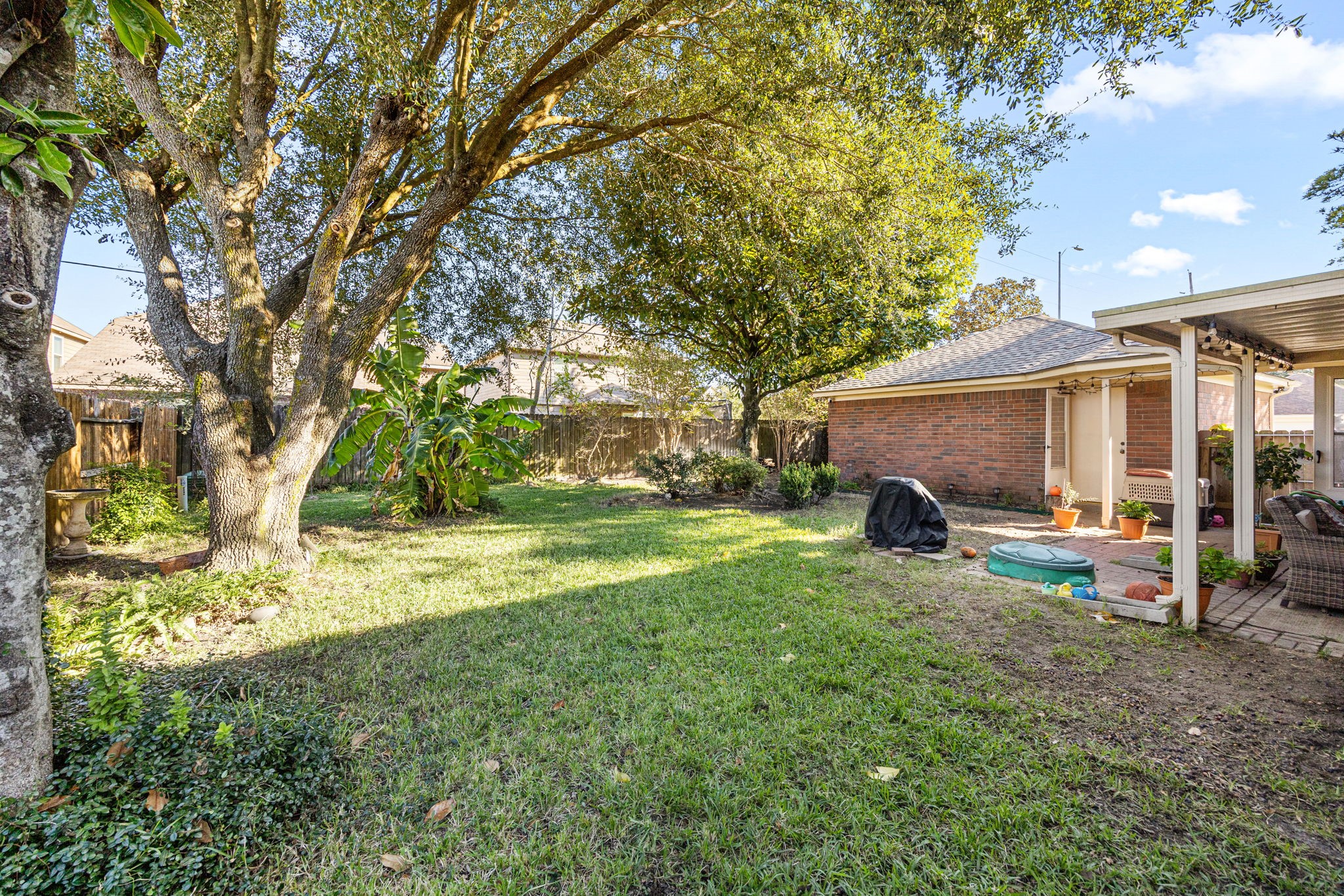 3402 Deeds Road Houston, TX 77084 - Photo 35 of 35 a view of a house with backyard