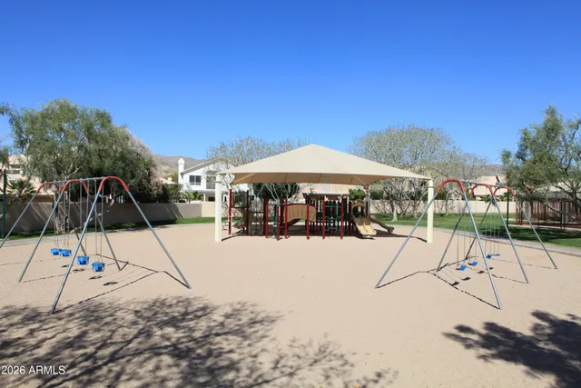 a view of a house with a park