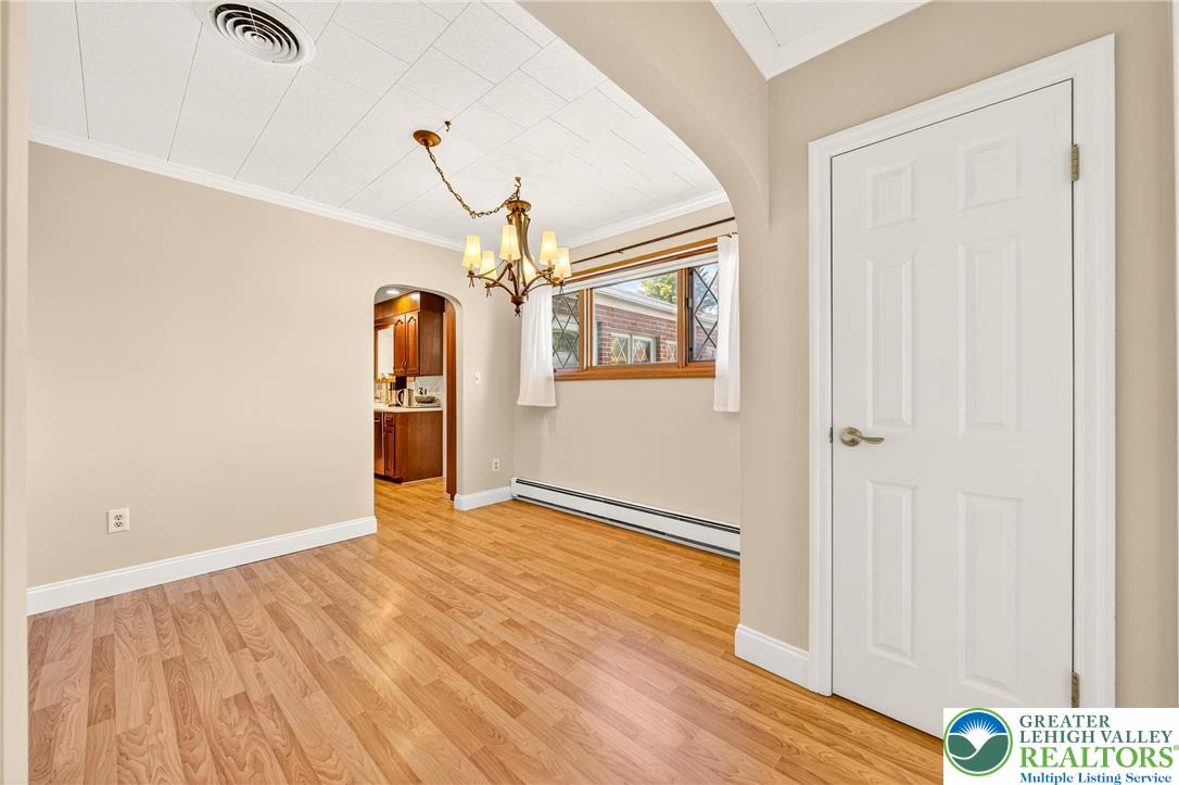 1814 Ruth Street Allentown, PA 18104 - Photo 13 of 47 a view of an empty room with wooden floor