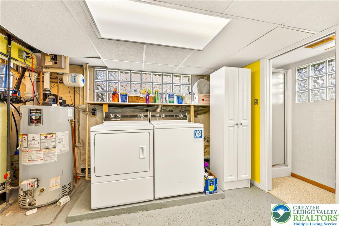1814 Ruth Street Allentown, PA 18104 - Photo 36 of 47 a utility room with dryer and washer