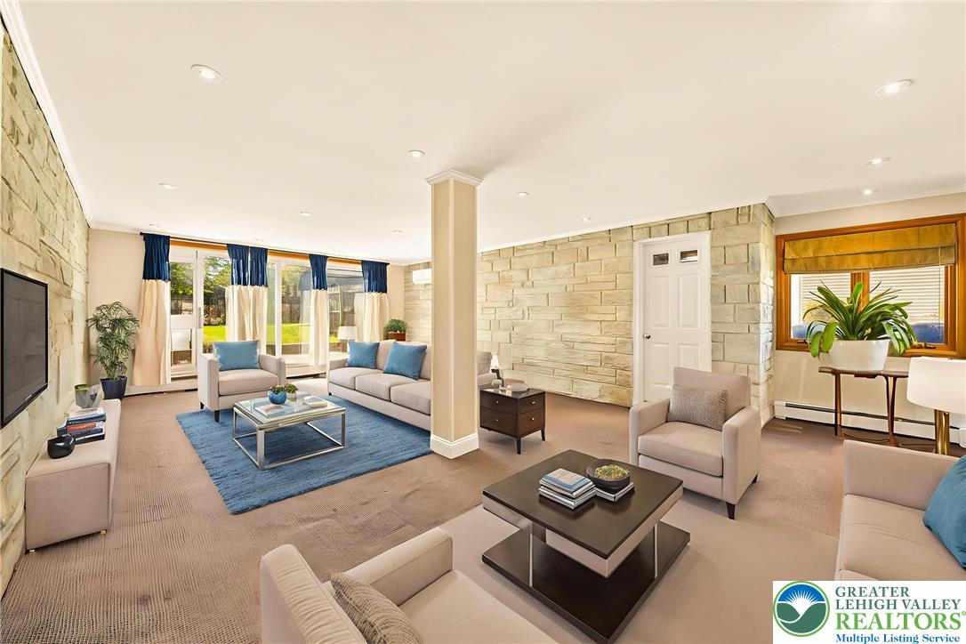 1814 Ruth Street Allentown, PA 18104 - Photo 4 of 47 a living room with furniture and a large window