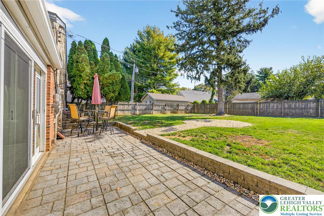 1814 Ruth Street Allentown, PA 18104 - Photo 44 of 47 a view of a backyard with sitting area