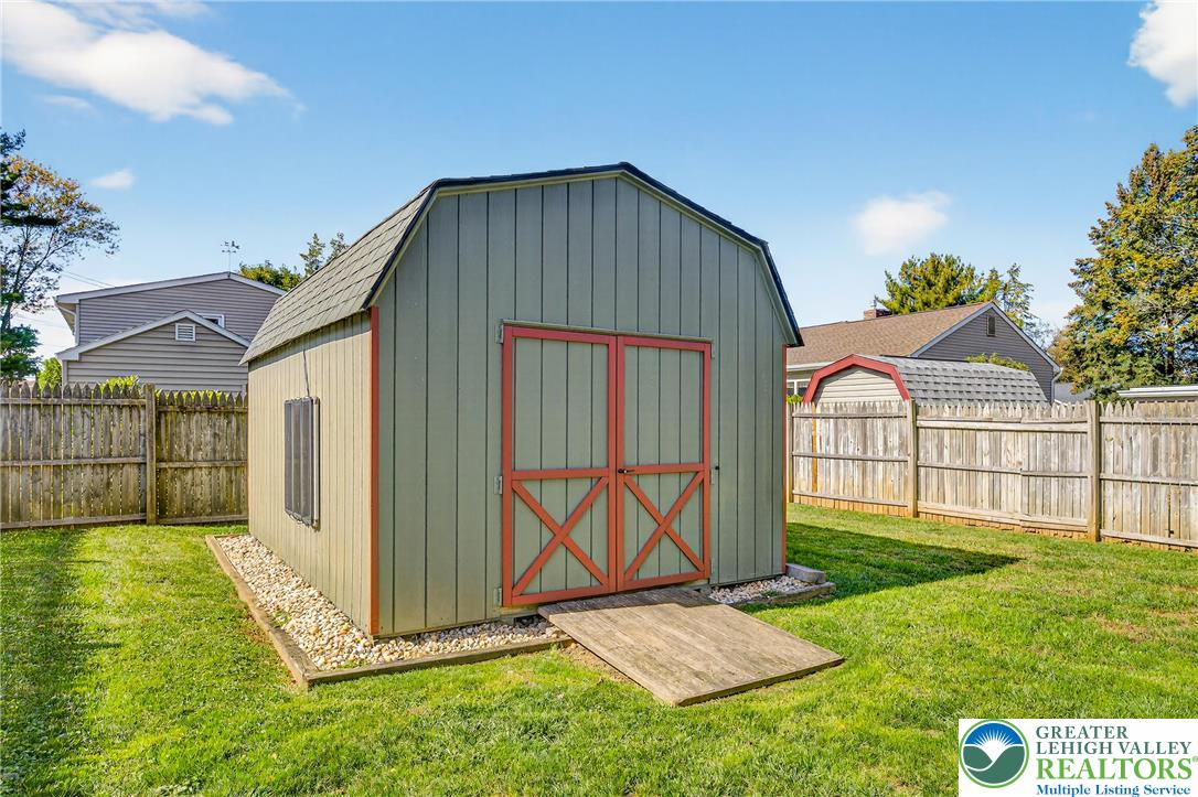 1814 Ruth Street Allentown, PA 18104 - Photo 45 of 47 a view of backyard with cabin