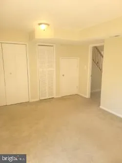 an empty room with a empty space