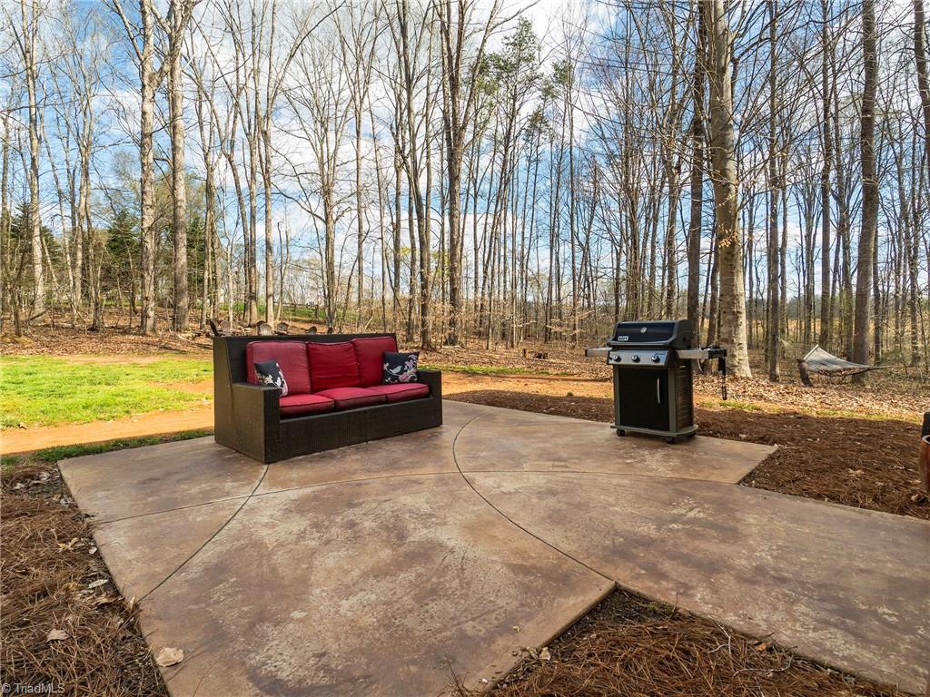 725 Hudson Road Summerfield, NC 27358 - Photo 30 of 36 Back custom concrete patio.