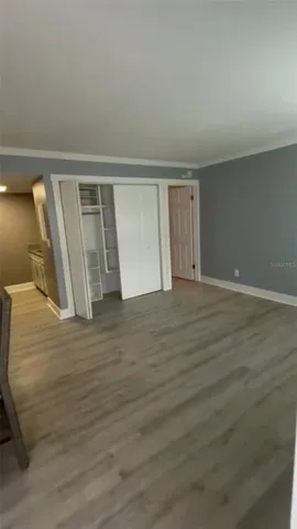 a view of empty room