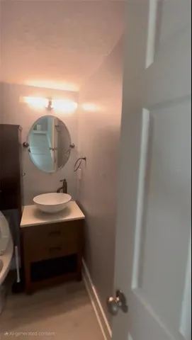 a view of a backyard of the house