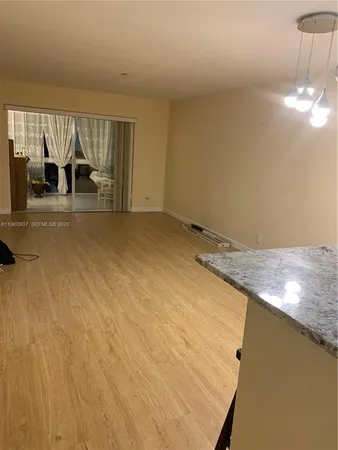 a couch sitting in a room