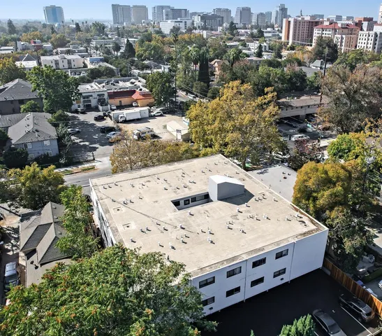 a view of cabinets and wooden floor