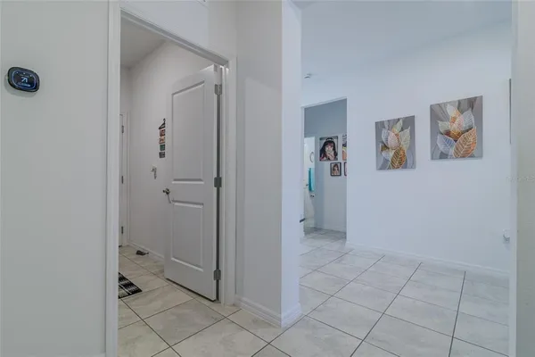 a front view of house with yard and outdoor seating