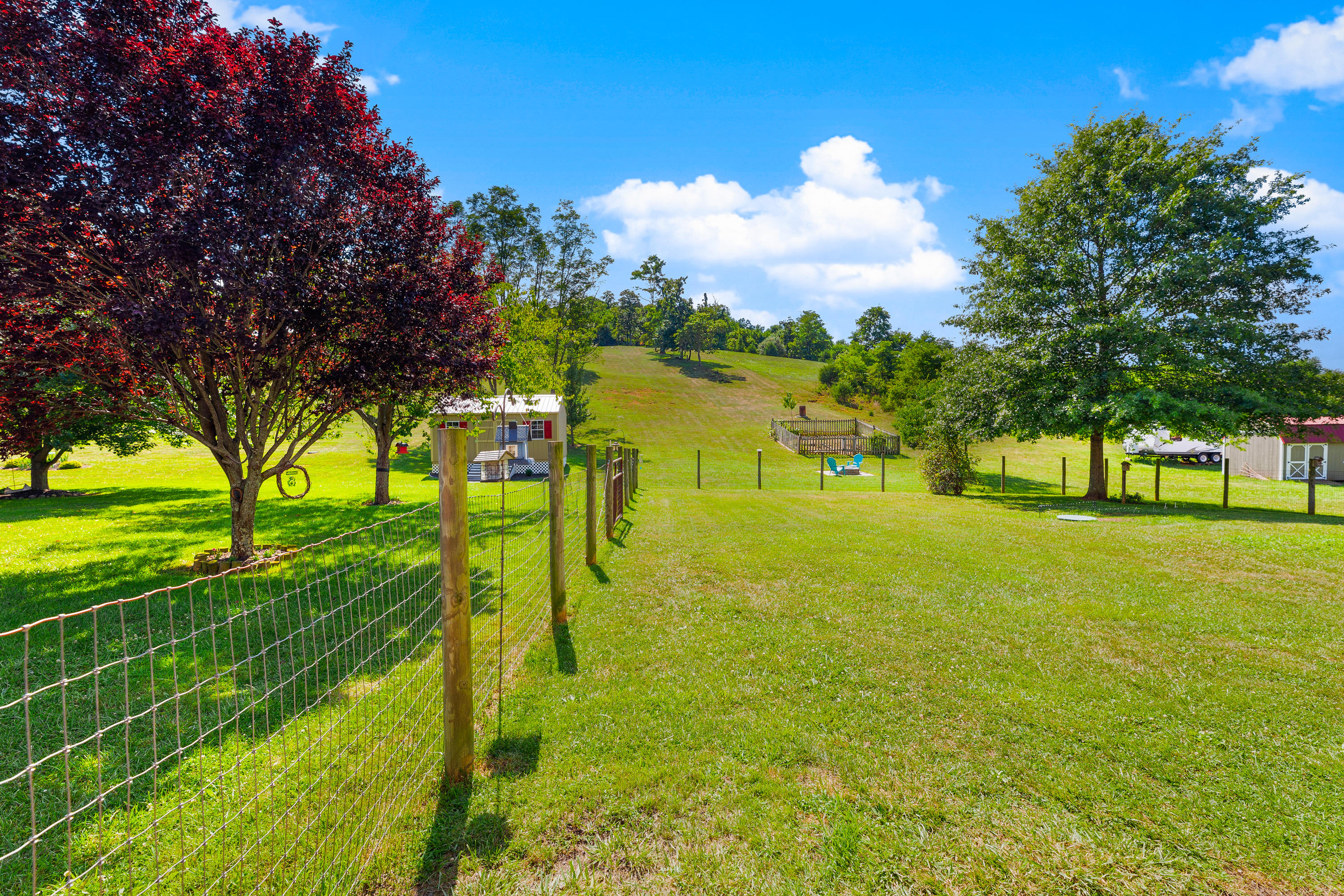 3025 Trinity Road Troutville, VA 24175 - Photo 28 of 33 Fenced Backyard