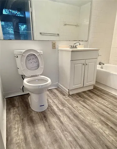 a bathroom with a sink and a toilet