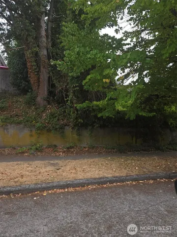 a view of lake with green space