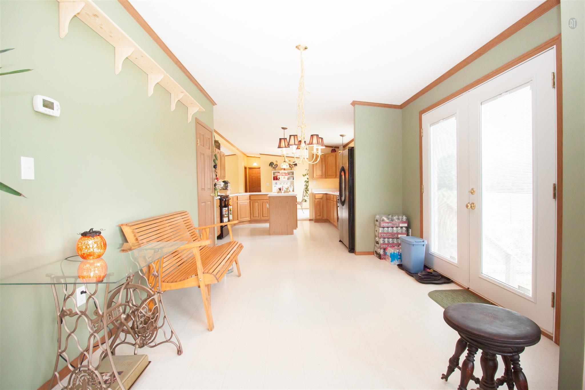 1984 Ross Road Cedar Hill, TN 37032 - Photo 13 of 25 Dining Area French doors to the Back Garden area and the woods !!