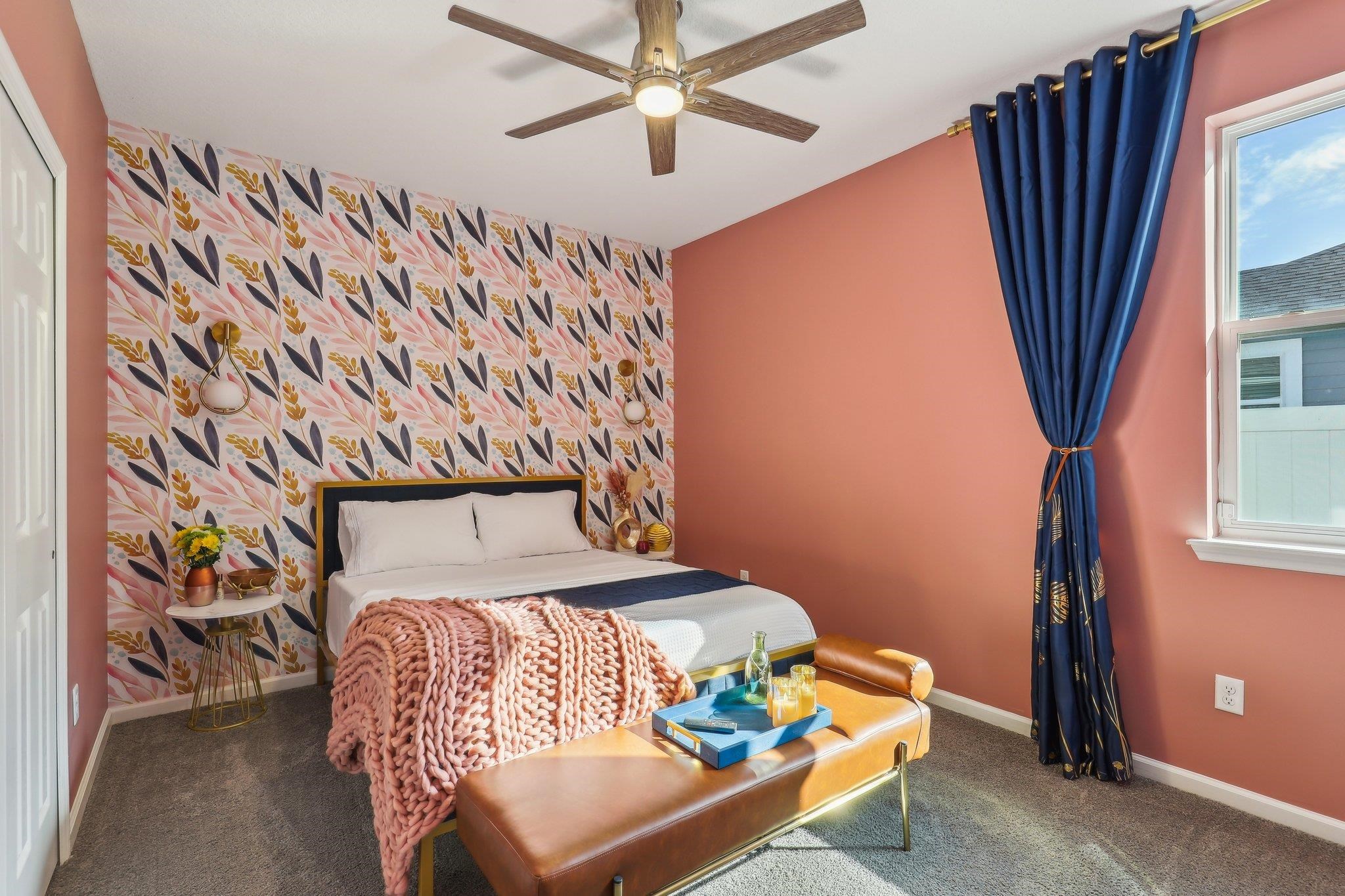 352 Footbridge Road St. Johns, FL 32259 - Photo 27 of 66 a bedroom with a bed and a chandelier