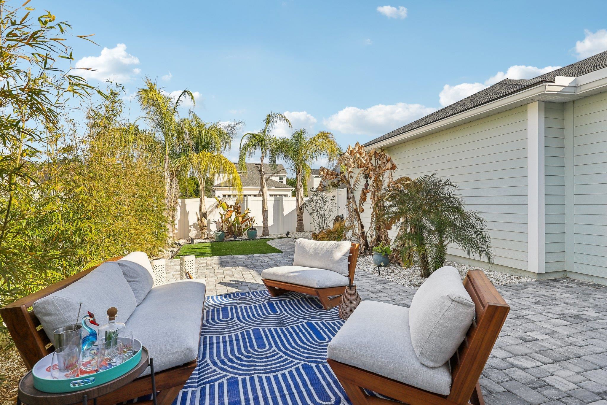 352 Footbridge Road St. Johns, FL 32259 - Photo 28 of 66 a balcony with furniture and a potted plant