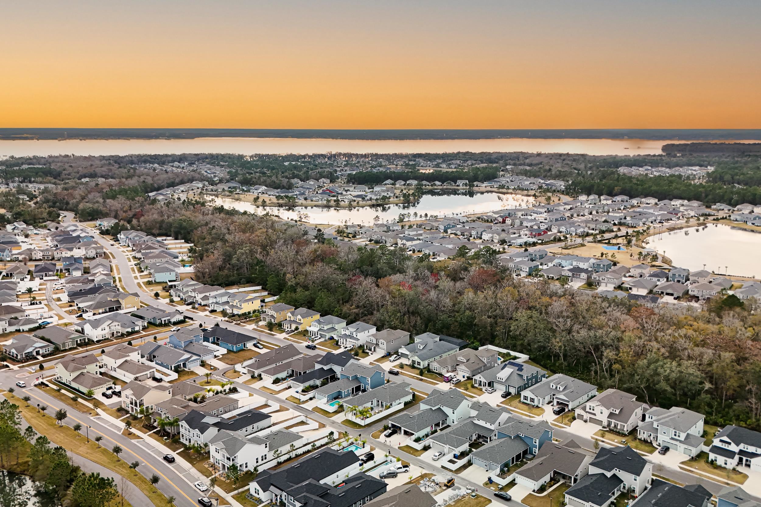 352 Footbridge Road St. Johns, FL 32259 - Photo 42 of 66 an aerial view of multiple house