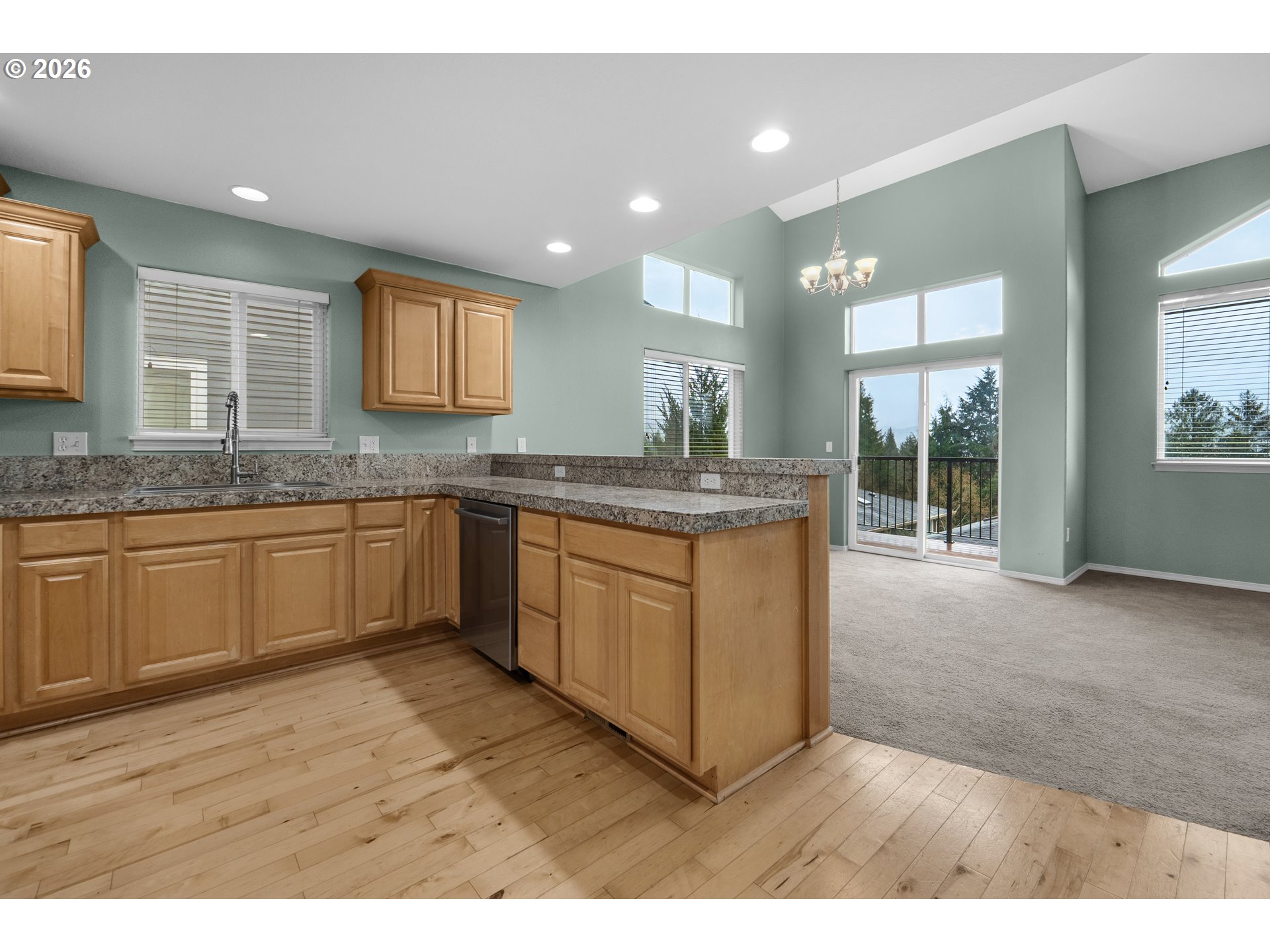 13150 D Street Nehalem, OR 97131 - Photo 40 of 42 a kitchen with a sink cabinets and wooden floor