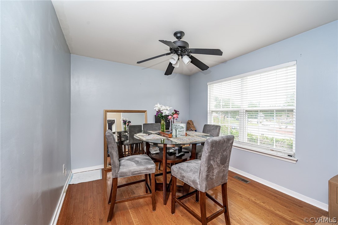 264 Scotch Pine Drive Sandston, VA 23150 - Photo 12 of 26 a dining room with furniture window and wooden floor