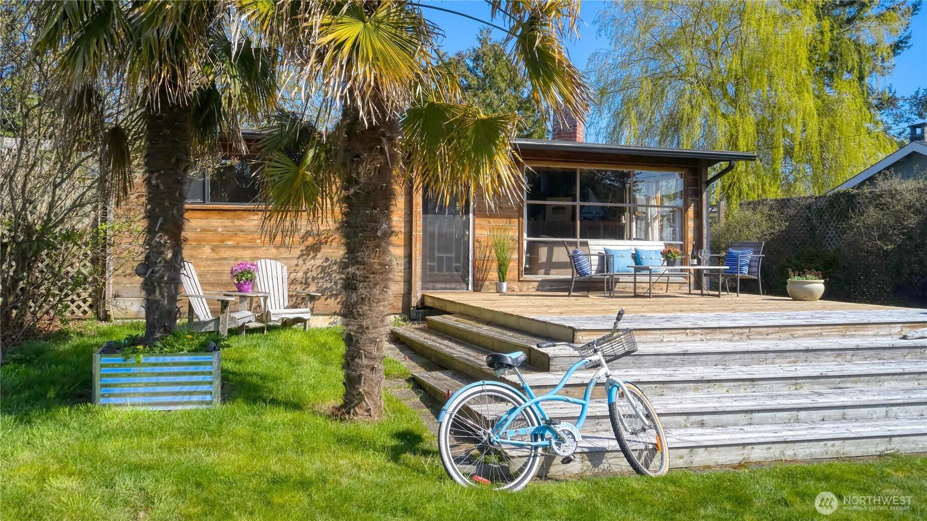 684 Mallard Drive Point Roberts, WA 98281 - Photo 25 of 37 a view of a house with a patio