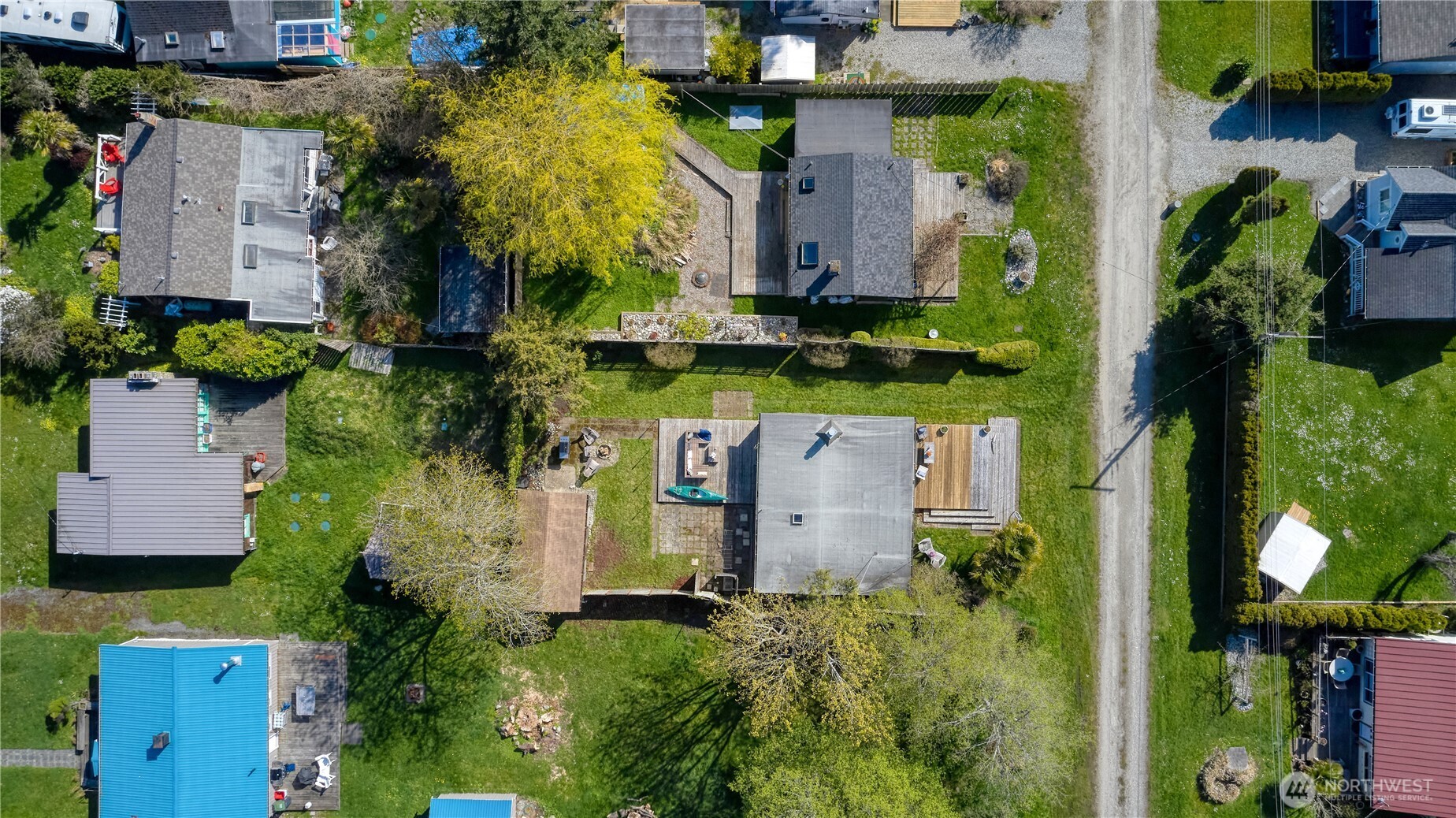 684 Mallard Drive Point Roberts, WA 98281 - Photo 32 of 37 an aerial view of a house
