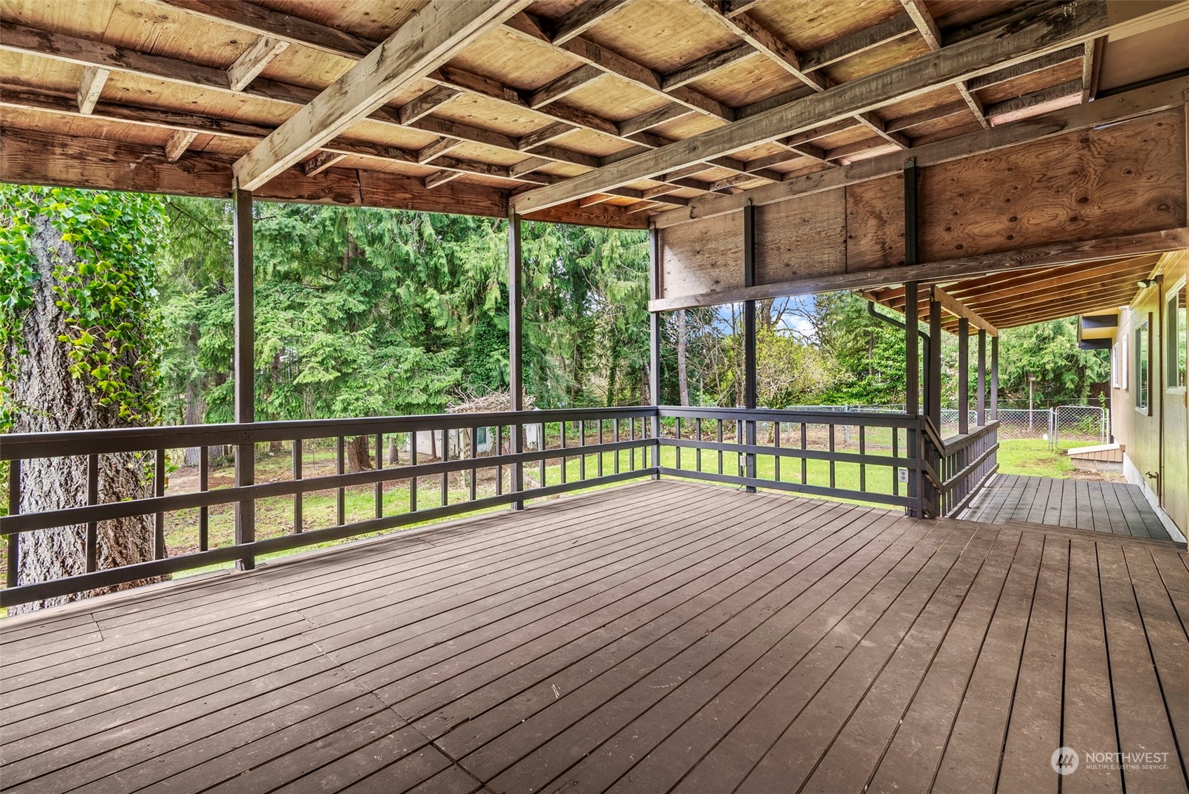 122 Fircrest Road Chehalis, WA 98532 - Photo 27 of 31 a view of porch with wooden floor