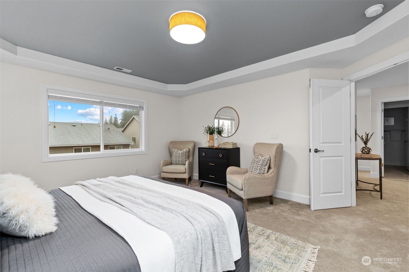 4123 175th Place Southeast Bothell, WA 98012 - Photo 28 of 40 a bedroom with a bed and window