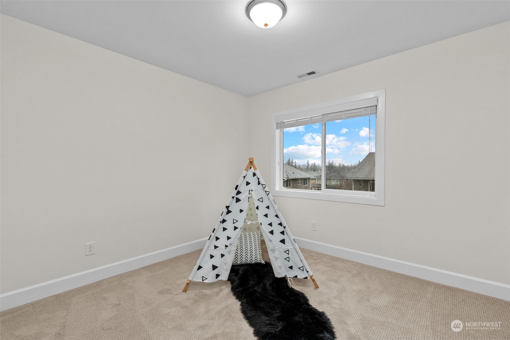 4123 175th Place Southeast Bothell, WA 98012 - Photo 32 of 40 wooden floor in an empty room with a window