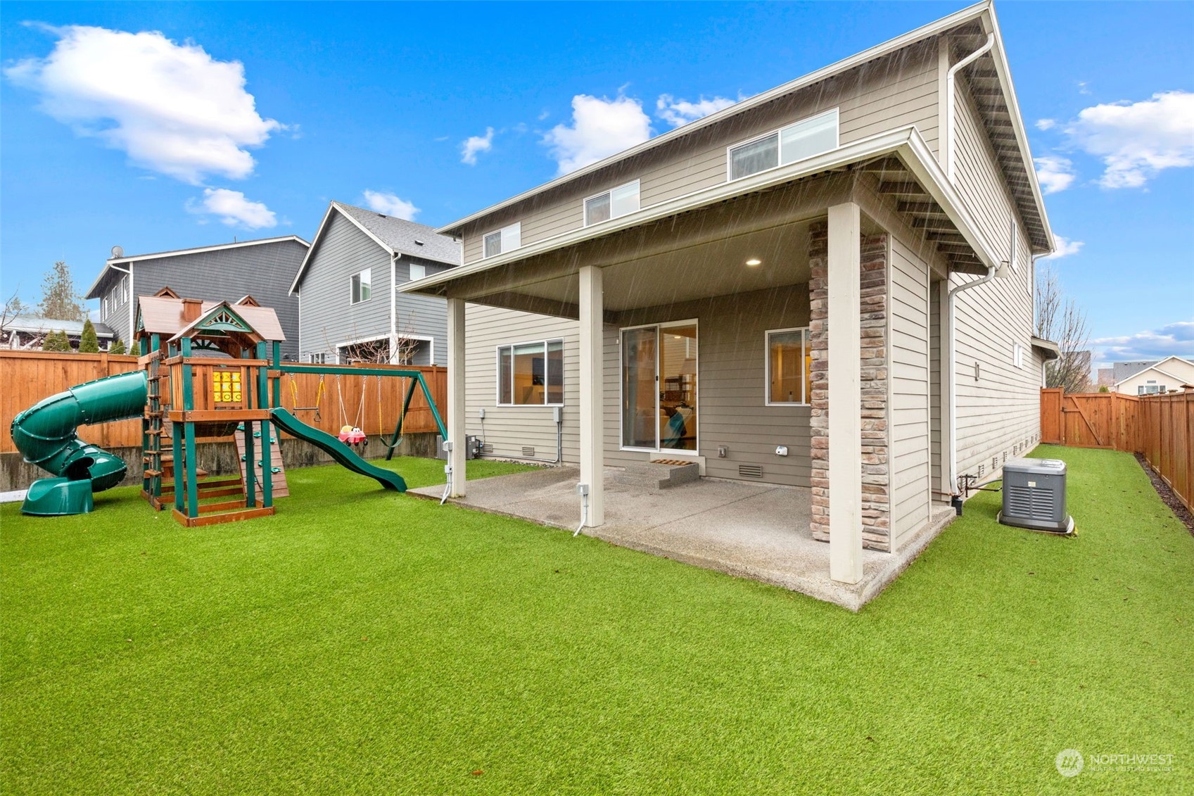 4123 175th Place Southeast Bothell, WA 98012 - Photo 40 of 40 a view of a house with a yard and sitting area